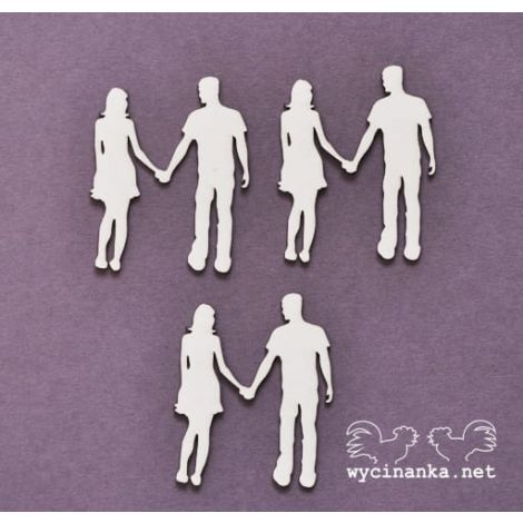 Tekturka Wycinanka Family Album - Para, 3szt